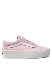 Tenisówki Vans. Kolor: różowy. Obcas: na platformie #1