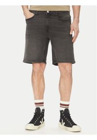 Only & Sons Szorty jeansowe Weft 22034527 Szary Regular Fit. Kolor: szary. Materiał: syntetyk