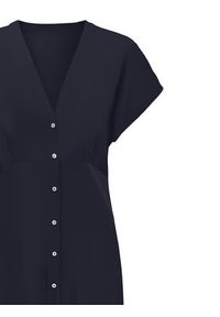 only - ONLY Sukienka codzienna Nova 15317842 Granatowy Regular Fit. Okazja: na co dzień. Kolor: niebieski. Materiał: wiskoza. Typ sukienki: proste. Styl: casual #2