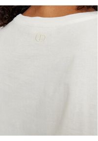 TwinSet - TWINSET T-Shirt 241TT2412 Biały Regular Fit. Kolor: biały. Materiał: bawełna