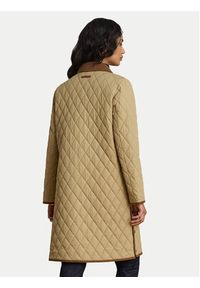 Lauren Ralph Lauren - LAUREN RALPH LAUREN Kurtka przejściowa Crested 3/4 Quilt 297P18059002 Beżowy Regular Fit. Kolor: beżowy. Materiał: syntetyk #5