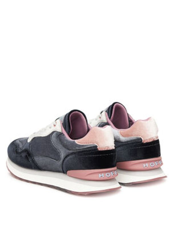HOFF Sneakersy Sapphire 22402019 Niebieski. Kolor: niebieski. Materiał: zamsz, skóra
