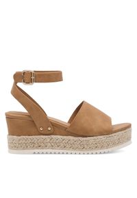 Jenny - Espadryle JENNY. Kolor: brązowy #1