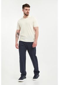 Liu Jo - Polo męskie lniane LIU JO. Typ kołnierza: polo. Materiał: len #2