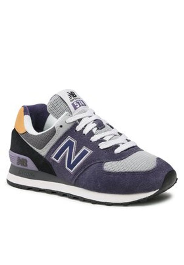 New Balance Sneakersy U574Z2 Fioletowy. Kolor: fioletowy. Materiał: zamsz, skóra. Model: New Balance 574