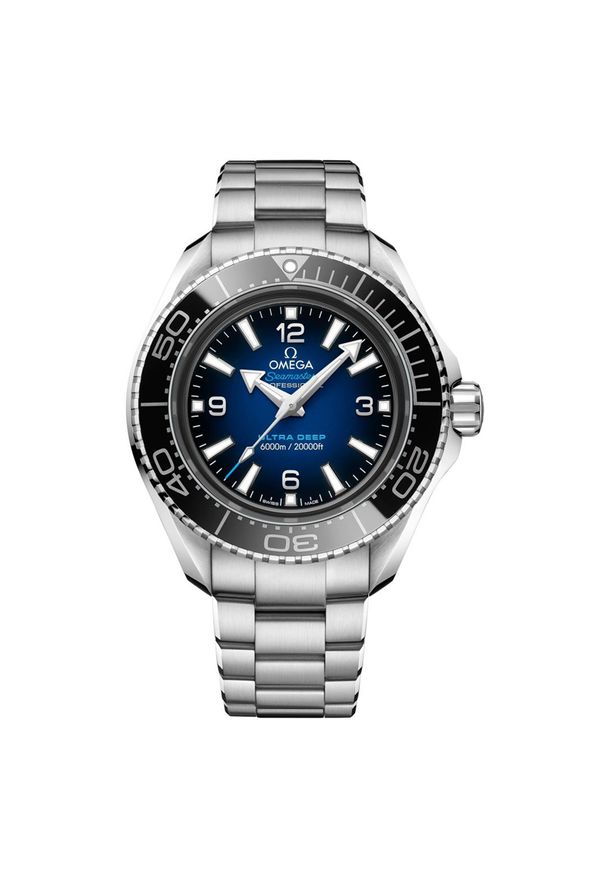 Zegarek Męski OMEGA 6000M Seamaster Planet Ocean 215.30.46.21.03.001. Styl: sportowy