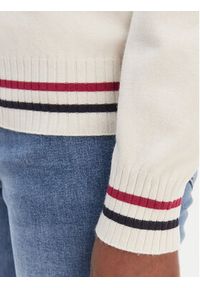 Liu Jo Sport Sweter TA6068 MS49I Biały Regular Fit. Kolor: biały. Materiał: wiskoza. Styl: sportowy #4