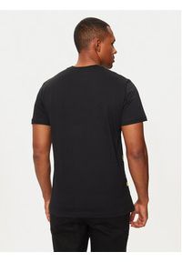 Versace Jeans Couture T-Shirt 77GAH6SC Czarny Regular Fit. Kolor: czarny. Materiał: bawełna