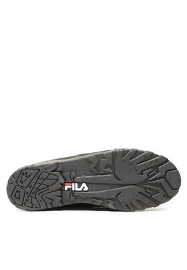 Fila Trapery Grunge II Mid Wmn FFW0217.80010 Czarny. Kolor: czarny. Materiał: skóra, nubuk