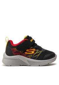 skechers - Skechers Sneakersy Texlor 403770N/BKRD Czarny. Kolor: czarny. Materiał: materiał
