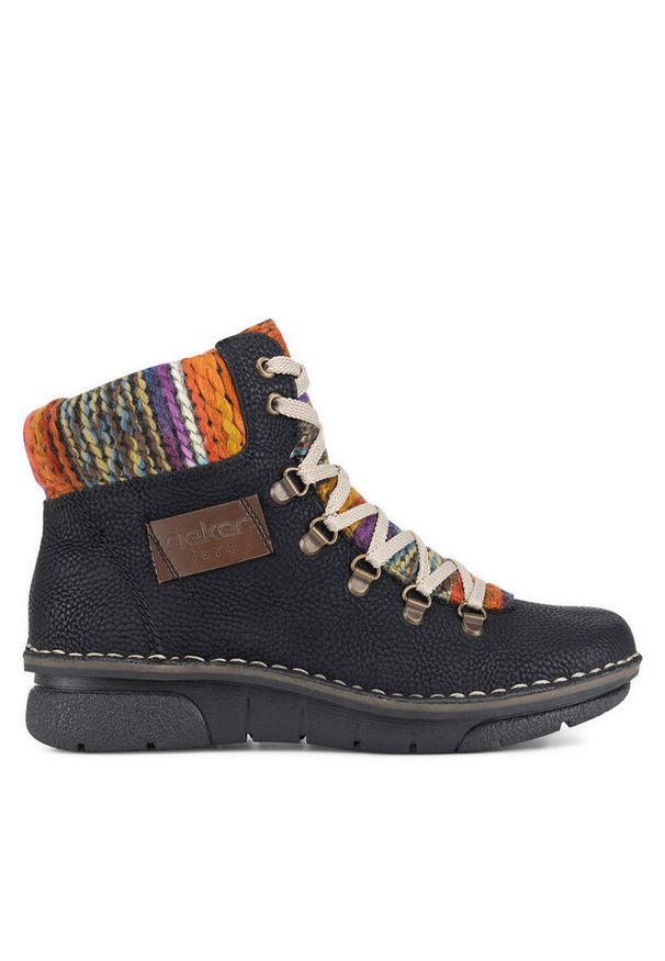 Trzewiki Rieker. Kolor: czarny