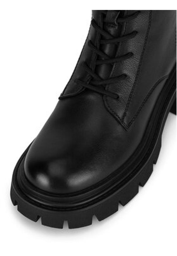 Badura Botki WFA3113-1Z Czarny. Kolor: czarny. Materiał: skóra