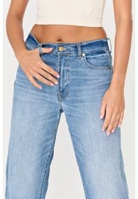 7 FOR ALL MANKIND Błękitne jeansy damskie THE MODERN STRAIGHT TRILIG, Rozmiar 30. Kolor: niebieski #4