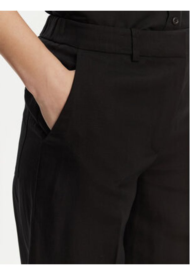 Calvin Klein Spodnie palazzo K20K208381 Czarny Wide Leg. Kolor: czarny. Materiał: lyocell
