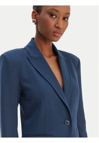Patrizia Pepe Marynarka 8S0584/A715-CA97 Niebieski Regular Fit. Kolor: niebieski. Materiał: wiskoza #2