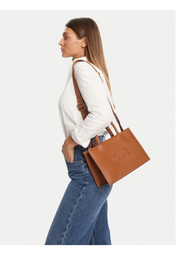 Tous - TOUS Torebka Brenda 2002192143 Brązowy. Kolor: brązowy. Materiał: skórzane