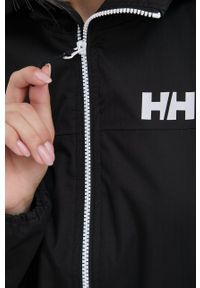 Helly Hansen kurtka przeciwdeszczowa Belfast II damska kolor czarny 53433-990. Kolor: czarny. Materiał: materiał #2