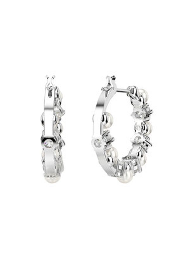 Swarovski Kolczyki Matrix 5709256 Srebrny. Materiał: metalowe. Kolor: srebrny