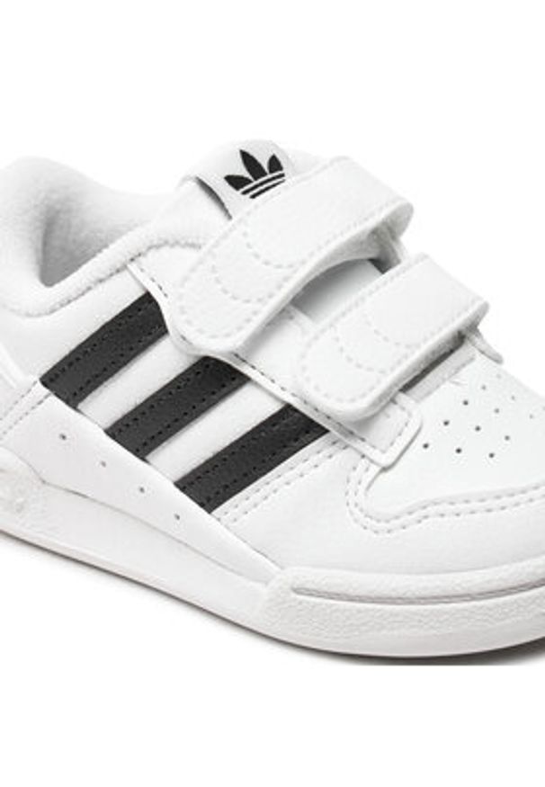 Adidas - adidas Sneakersy Team Court 2 Str Cf I ID6637 Biały. Kolor: biały. Materiał: skóra