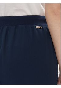 Liu Jo Sport Spodnie materiałowe TA4088 TS423 Granatowy Regular Fit. Kolor: niebieski. Materiał: syntetyk. Styl: sportowy