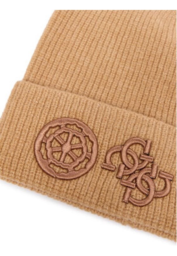 Guess Czapka AW5177 POL01 Brązowy. Kolor: brązowy. Materiał: materiał