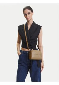 Calvin Klein Jeans Torebka Sculpted Camera Bag18 Mono K60K612220 Brązowy. Kolor: brązowy. Materiał: skórzane #5