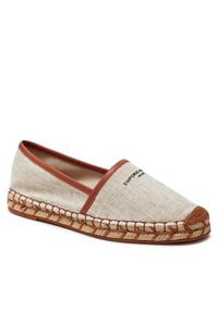 Emporio Armani Espadryle X3S033 XR136 A102 Beżowy. Kolor: beżowy. Materiał: materiał #4