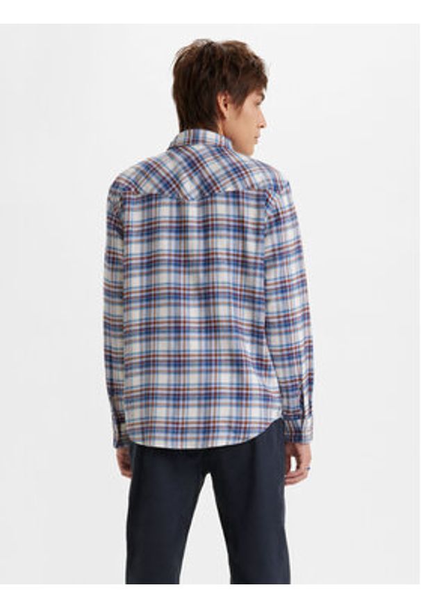 Levi's® Koszula Western A19190022 Biały Loose Fit. Kolor: biały. Materiał: bawełna