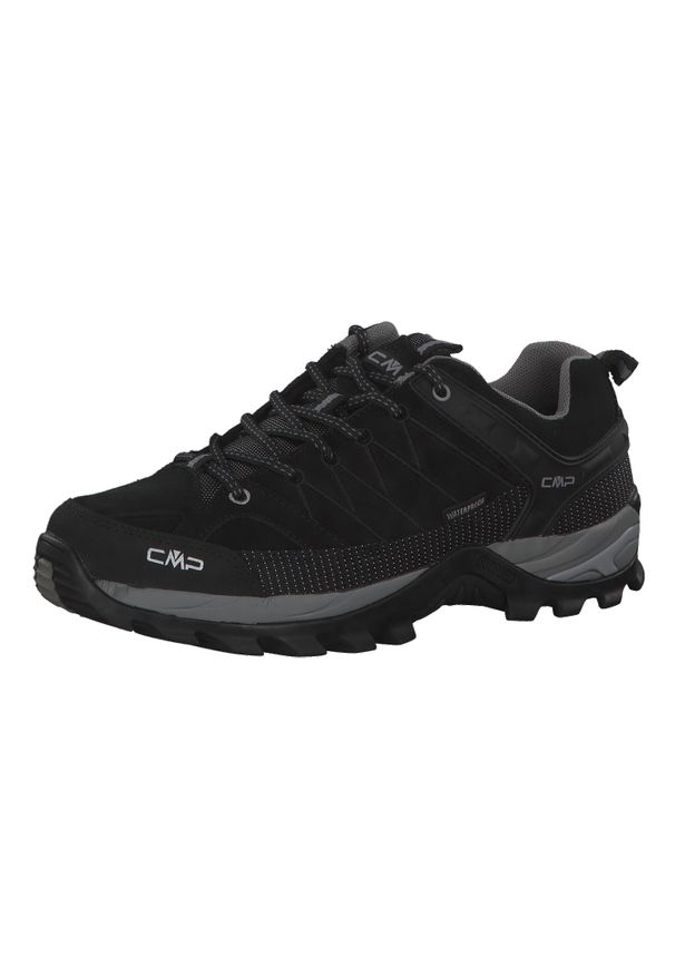Buty trekkingowe męskie CMP Rigel. Zapięcie: sznurówki. Kolor: niebieski, fioletowy, szary, wielokolorowy. Materiał: syntetyk, tkanina, materiał, skóra. Szerokość cholewki: normalna. Sport: turystyka piesza
