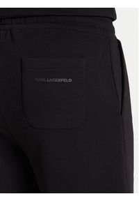 Karl Lagerfeld - KARL LAGERFELD Szorty sportowe 705114 553904 Czarny Loose Fit. Kolor: czarny. Materiał: bawełna. Styl: sportowy