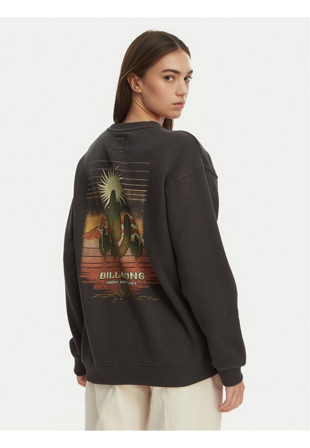 Billabong Bluza Desert Break EBJSF00189 Szary Loose Fit. Kolor: szary. Materiał: bawełna