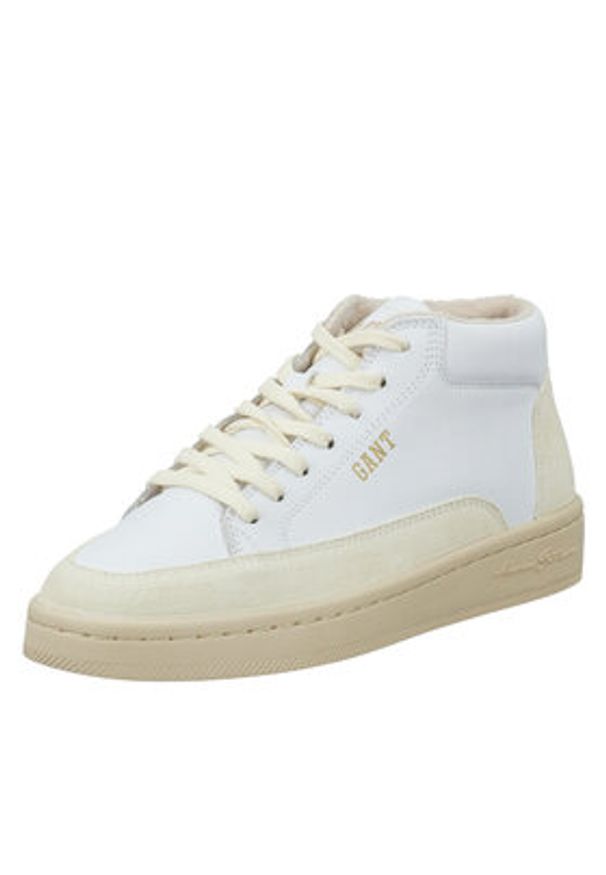 GANT - Gant Sneakersy 31531056 Biały. Kolor: biały. Materiał: skóra