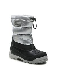 CMP Śniegowce Kids Glacey Snowboots 3Q71274J Srebrny. Kolor: srebrny. Materiał: materiał