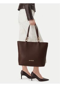 Love Moschino - LOVE MOSCHINO Torebka JC4005PP1PLB0300 Brązowy. Kolor: brązowy. Materiał: skórzane #1