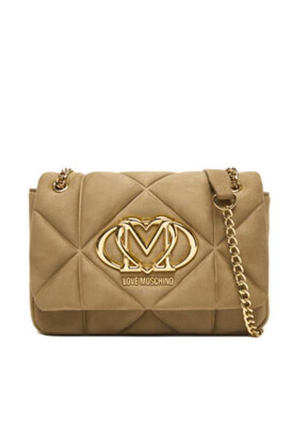 Love Moschino - LOVE MOSCHINO Torebka JC4314PP0NKE0105 Beżowy. Kolor: beżowy