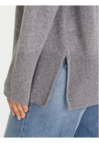 ViCOLO Sweter 22038F Szary Regular Fit. Kolor: szary. Materiał: kaszmir #5