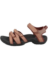 Buty do chodzenia damskie Teva Tirra. Kolor: czerwony. Materiał: materiał, syntetyk. Sport: turystyka piesza
