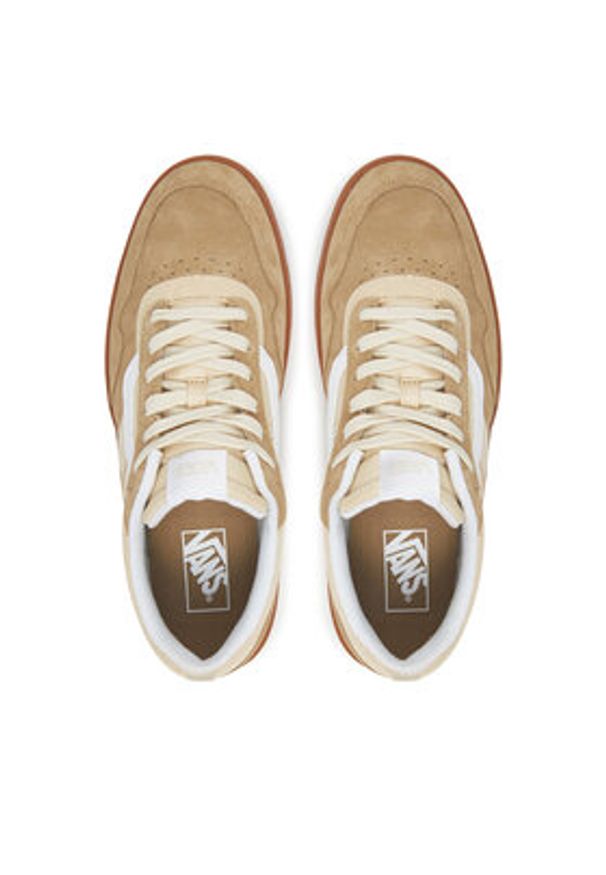 Vans Sneakersy Cruze 3.0 VN000D6S5SM1 Beżowy. Kolor: beżowy. Materiał: skóra, zamsz