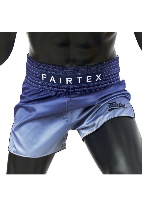 FAIRTEX - Spodenki Muay Thai Fairtex BS1905 Fade Niebieskie S. Kolor: niebieski