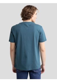 Big-Star - Koszulka męska z nadrukiem na piersi zielona Gralis 304. Okazja: na co dzień. Kolor: zielony. Materiał: bawełna, jeans. Wzór: nadruk. Styl: casual, vintage, klasyczny, elegancki, retro #3