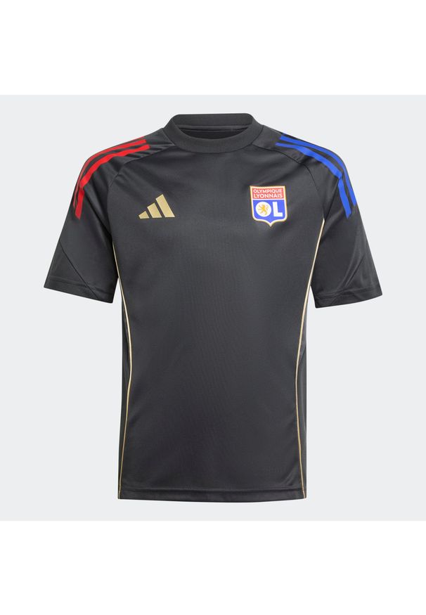 Adidas - Koszulka piłkarska dla dzieci ADIDAS Olympique Lyonnais 25/26 Tiro25 Competition. Sport: piłka nożna
