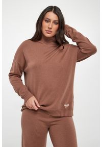 Liu Jo - Golf damski wełniany z kaszmirem LIU JO. Typ kołnierza: golf. Materiał: kaszmir, wełna #1