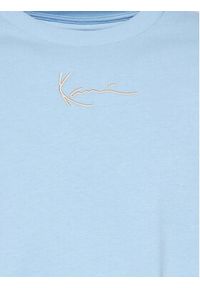 Karl Kani T-Shirt Small Signature 6038498 Niebieski Boxy Fit. Kolor: niebieski. Materiał: bawełna