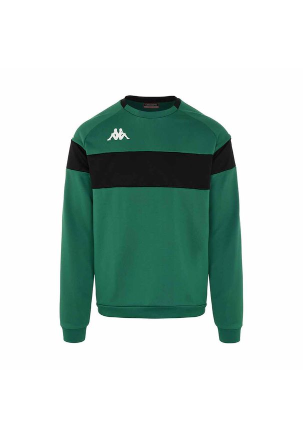 Bluza Kappa Dido. Kolor: czarny, wielokolorowy, zielony. Sport: fitness