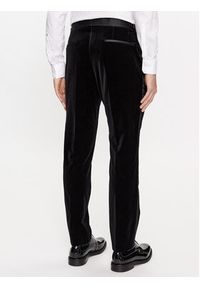 BOSS - Boss Spodnie garniturowe H-Genius-Tux-231 50484723 Czarny Slim Fit. Kolor: czarny. Materiał: bawełna