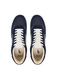 Polo Ralph Lauren Sneakersy 809973705002 Granatowy. Kolor: niebieski. Materiał: skóra, zamsz #5