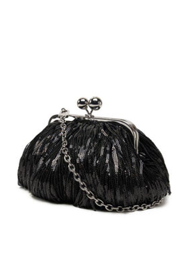 Weekend Max Mara Torebka Flou 2515511104650 Czarny. Kolor: czarny