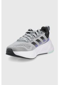 Adidas - adidas buty do biegania Questar GZ0608 kolor szary. Zapięcie: sznurówki. Kolor: szary. Materiał: materiał, guma. Szerokość cholewki: normalna #5
