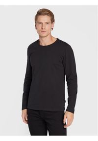 Casual Friday Longsleeve Theo 20503726 Czarny Slim Fit. Okazja: na co dzień. Kolor: czarny. Materiał: bawełna. Długość rękawa: długi rękaw. Styl: casual