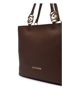 Love Moschino - LOVE MOSCHINO Torebka JC4005PP1PLB0300 Brązowy. Kolor: brązowy. Materiał: skórzane #5